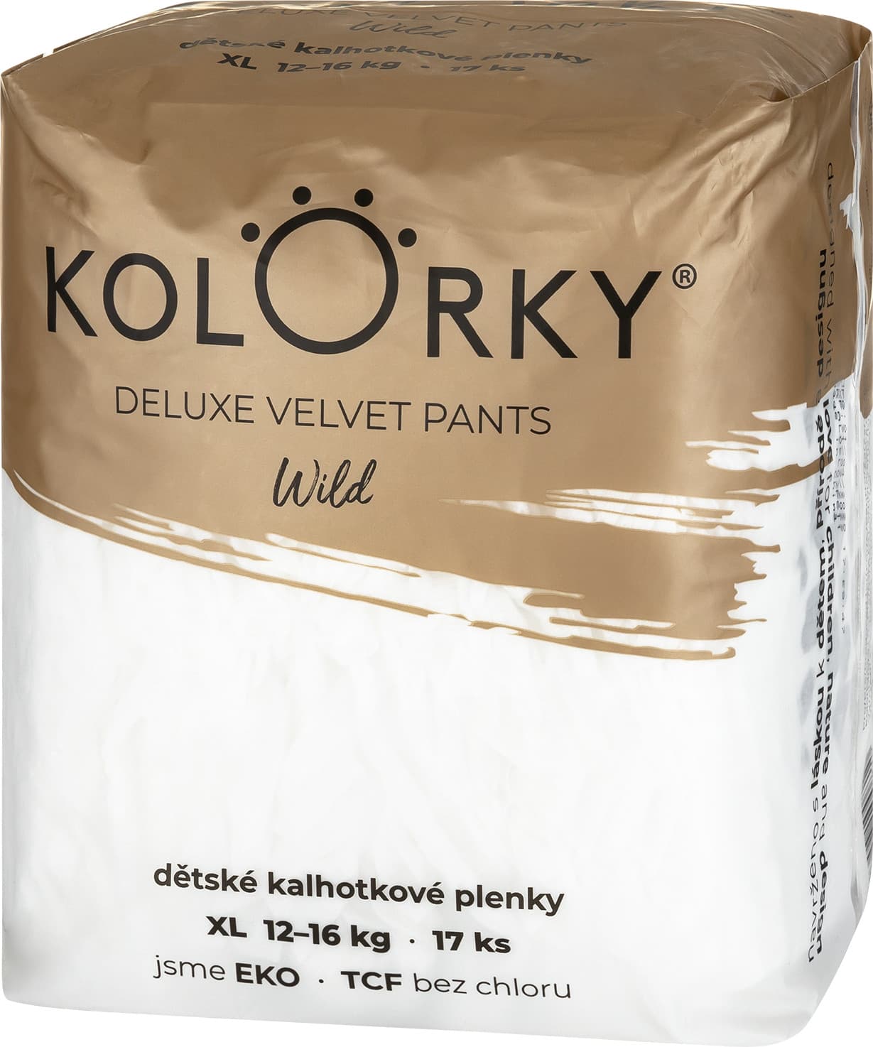 Obrázok KOLORKY DELUXE VELVET PANTS – wild – XL (12 – 16 kg) (8595658100810)