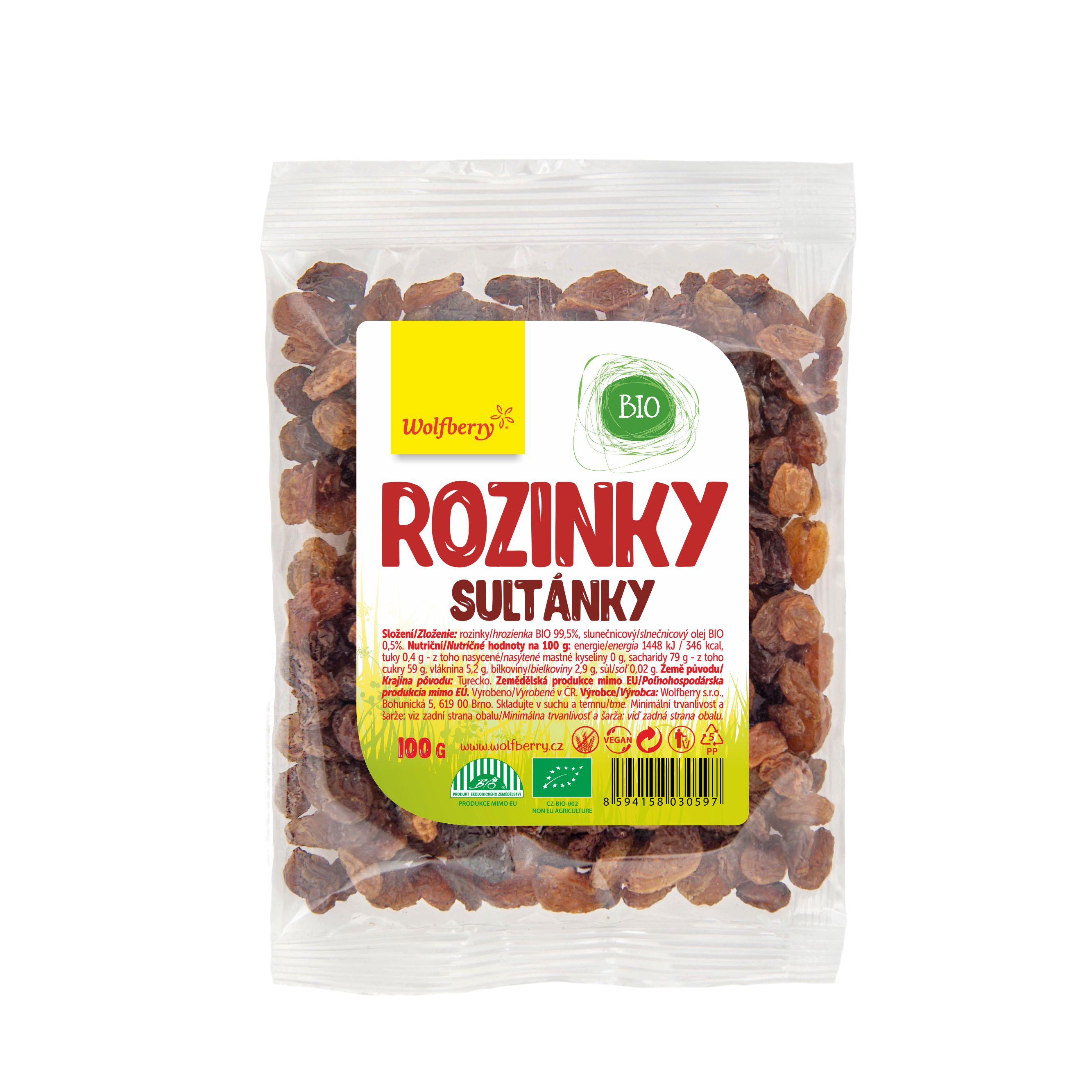 Obrázok Wolfberry Hrozienka BIO 100 g