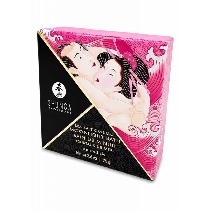 Obrázok Shunga - Oriental Crystals Bath Salts Single Use Aphrodisia 75 gr