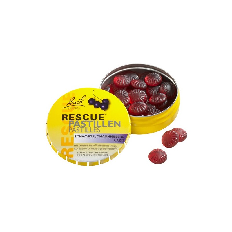 Obrázok RESCUE pastilky čierne ríbezle 50 g Bachova terapia