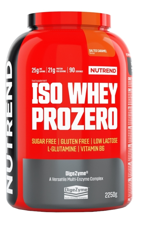 Obrázok Nutrend Iso Whey PROZero 2250 g slaný karamel