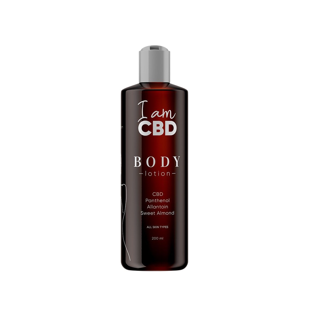 Obrázok I am CBD telové mlieko s CBD a panthenolom 200ml