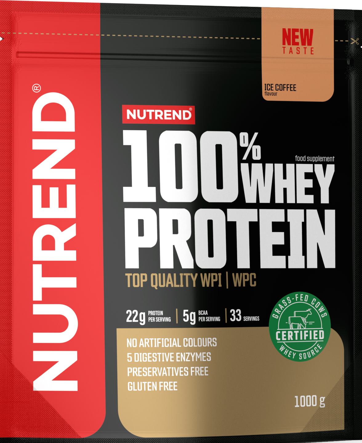 Obrázok Nutrend 100% WHEY Protein 1000g ľadová káva