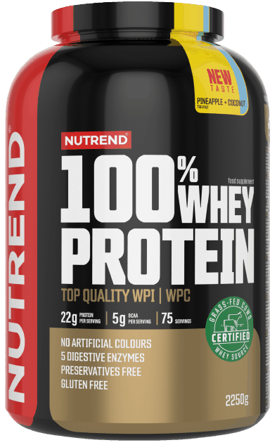 Obrázok Nutrend 100% Whey Protein 2250 g pineapple coconut