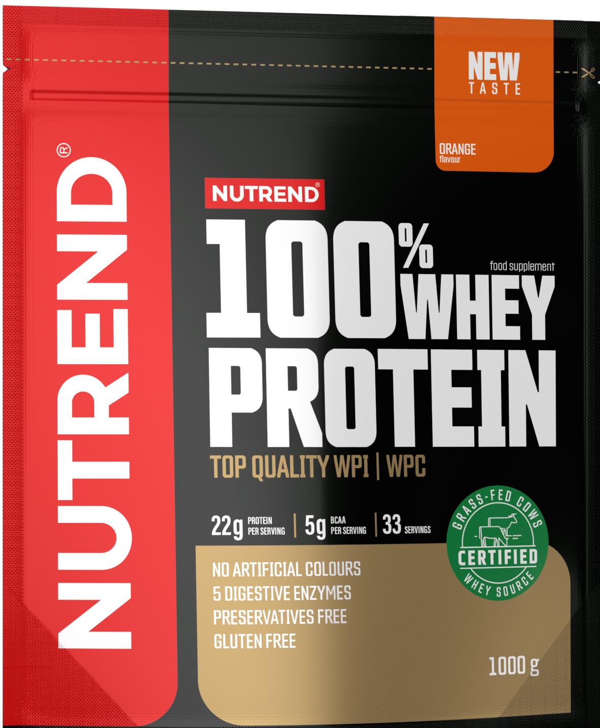 Obrázok Nutrend 100% Whey Protein 1000 g orange