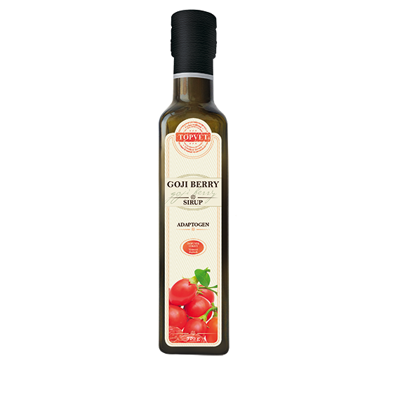 Obrázok Topvet Goji berry sirup farmársky 320 g