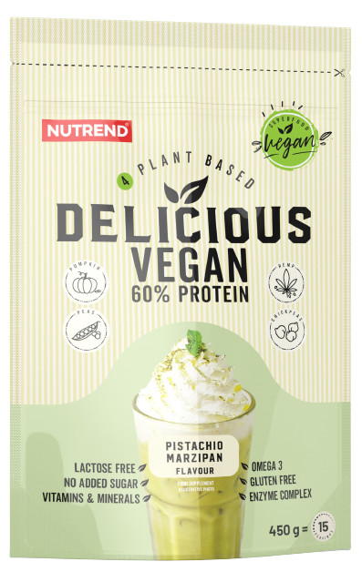 Obrázok Nutrend Delicious Vegan Protein 450g pistácie-marcipán