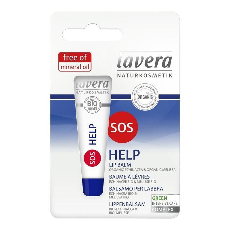 Obrázok LAVERA SOS Help Lip Balm 8 ml (4021457625208)