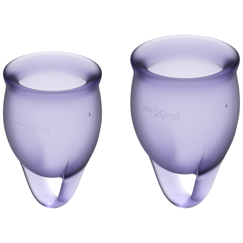 Obrázok Feel Good Menstrual Cup Blue purple (2pcs)