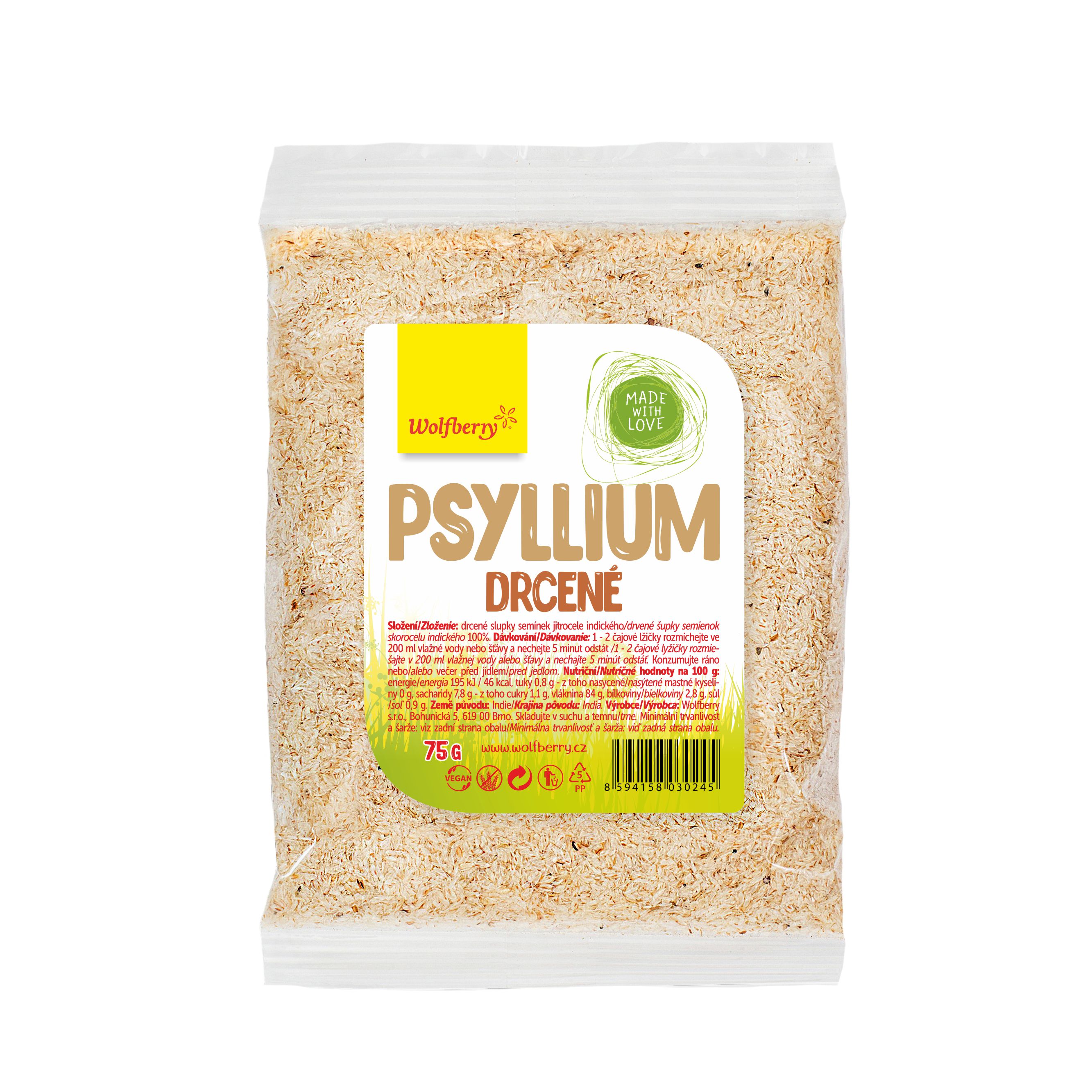 Obrázok Wolfberry Psyllium drvené 75 g