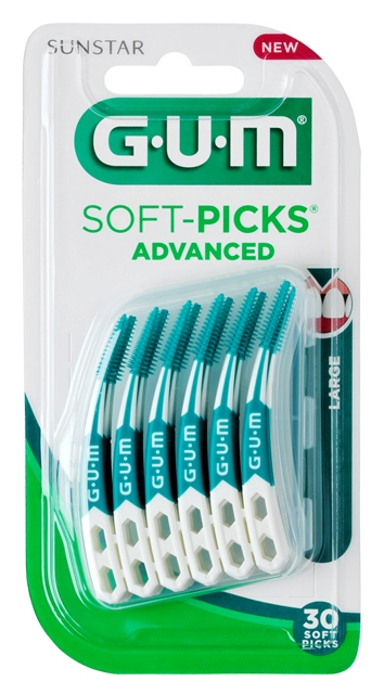 Obrázok GUM Soft-Picks Advanced medzizubná kefka, veľkosť LARGE