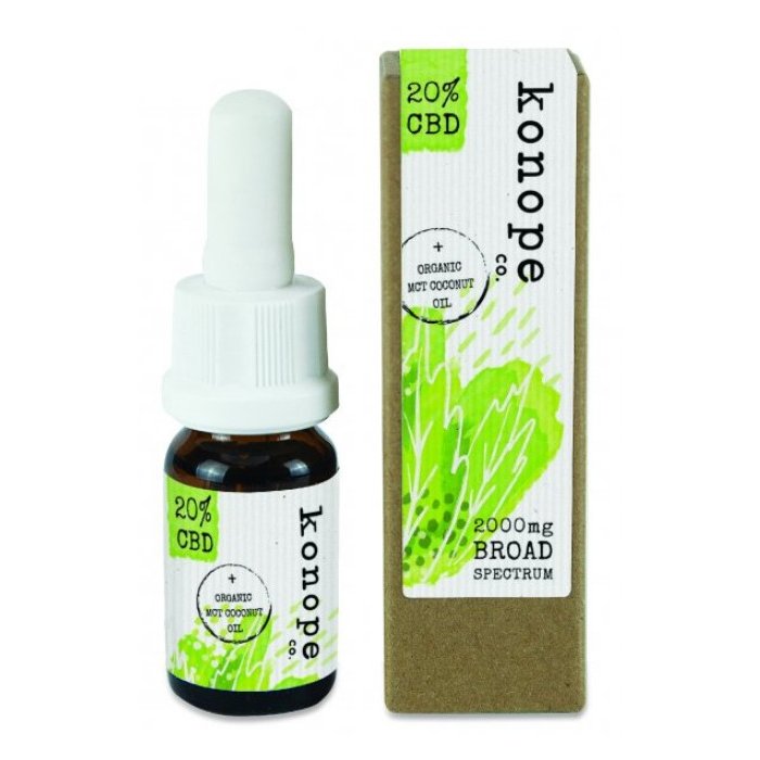 Obrázok CBD 20% v kokosovom oleji 10ml KONOPE