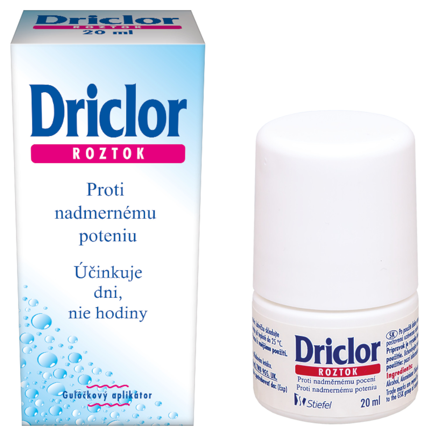 Obrázok Driclor Antiperspirant gulička