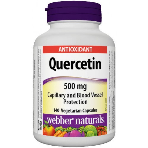 Obrázok Webber Naturals Quercetin 500 mg 140 kapsúl