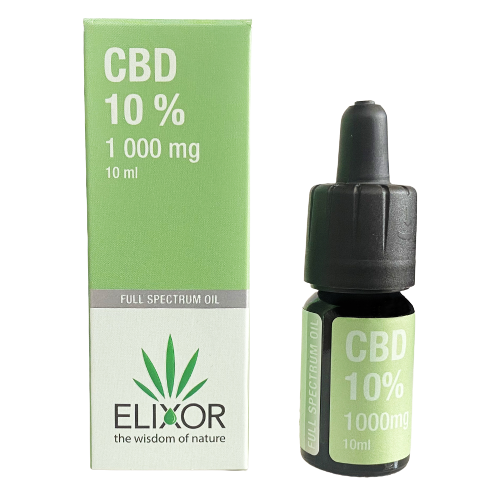 Obrázok Elixor CBD olej 10% 1×10 ml, olej