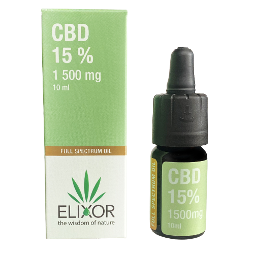 Obrázok Elixor CBD olej 15% 1×10 ml, olej