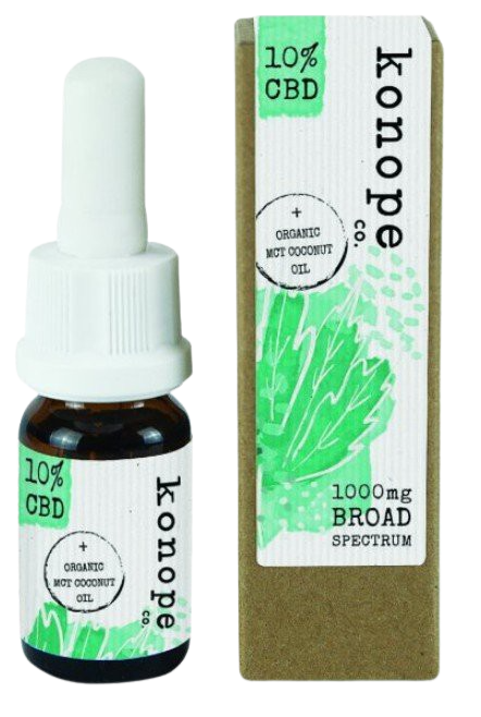 Obrázok CBD 10% v kokosovom oleji 10ml KONOPE