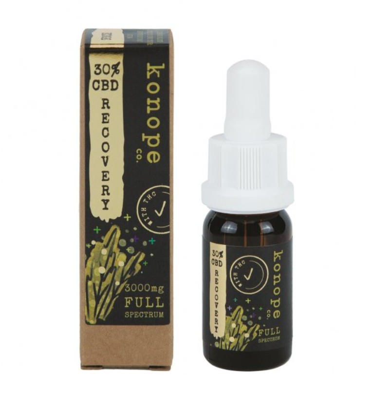 Obrázok CBD 30% RECOVERY MCT olej 10ml KONOPE