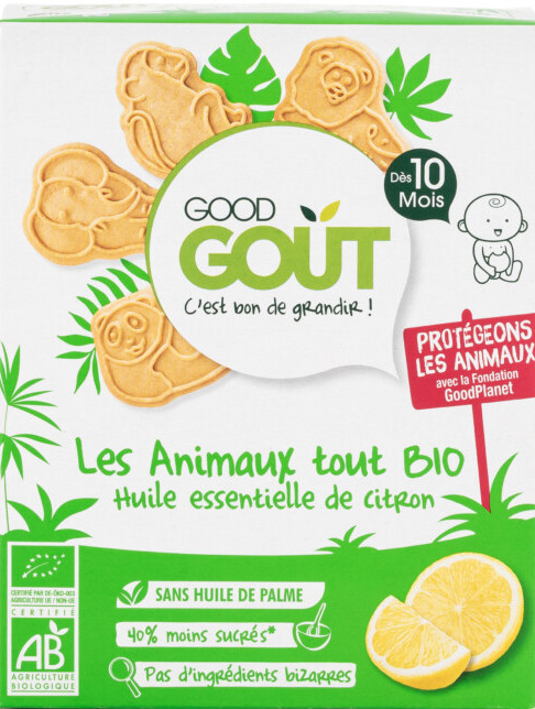 Obrázok GOOD GOUT BIO Citrónové zvieratká 80 g