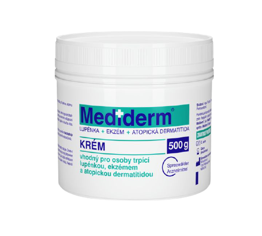 Obrázok Mediderm KRÉM lupienka + ekzém + atopická dermatitída 1x500 g