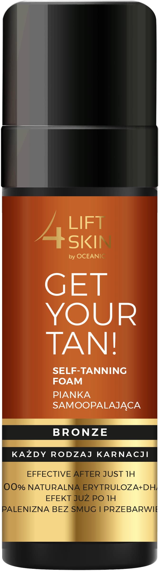 Obrázok Lift4SKin Self-Tanning Foam samoopaľovacia pena na telo 150 ml