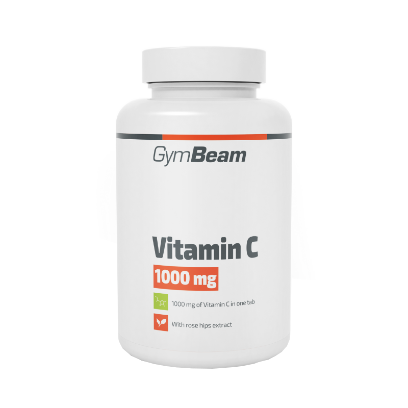 Obrázok GymBeam Vitamín C 1000 mg 180 tab.