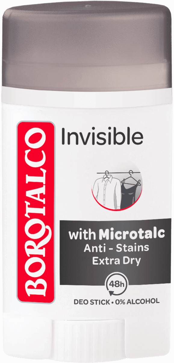 Obrázok Borotalco Invisible tuhý dezodorant 40 ml