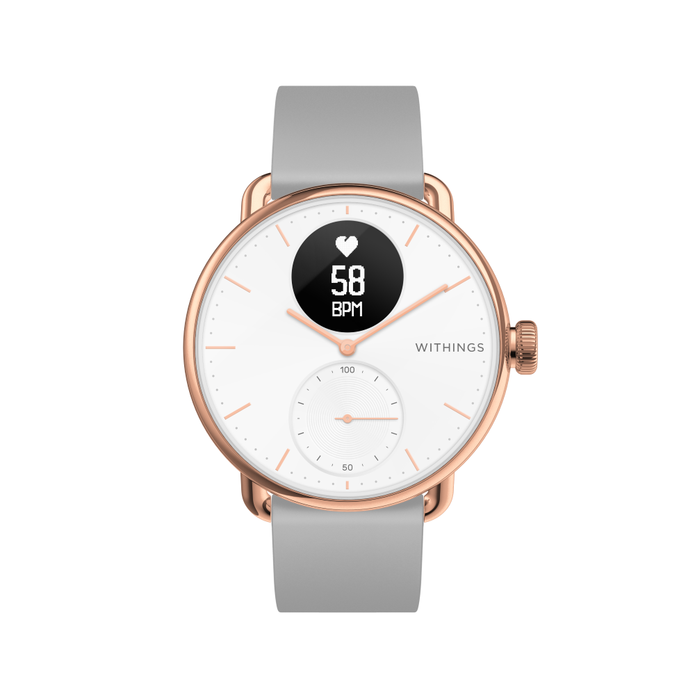 Obrázok Withings Scanwatch 38 mm – Rose Gold (HWA09-model 5-All-Int)