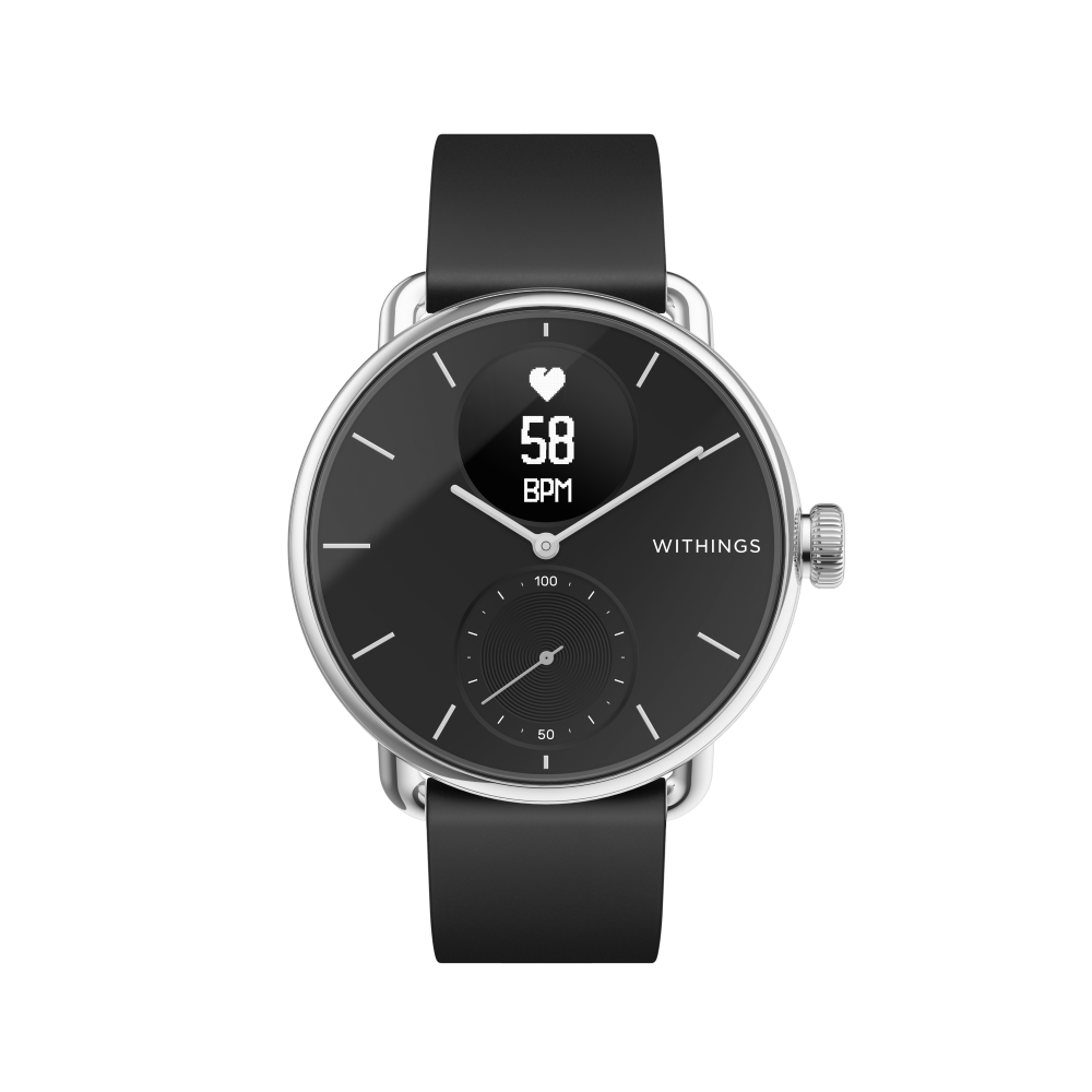 Obrázok Withings Scanwatch 38 mm – Black (HWA09-model 2-All-Int	)