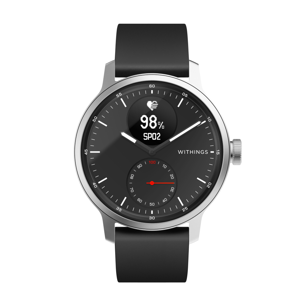 Obrázok Withings Scanwatch 42 mm – Black (HWA09-model 4-All-Int)