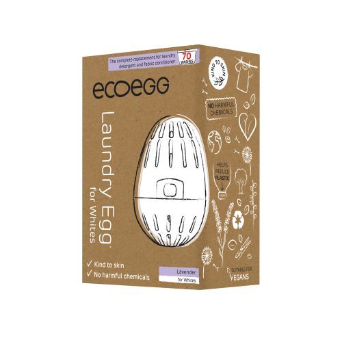 Obrázok ECOEGG Vajíčko na 70 praní, na bielu bielizeň, levanduľa