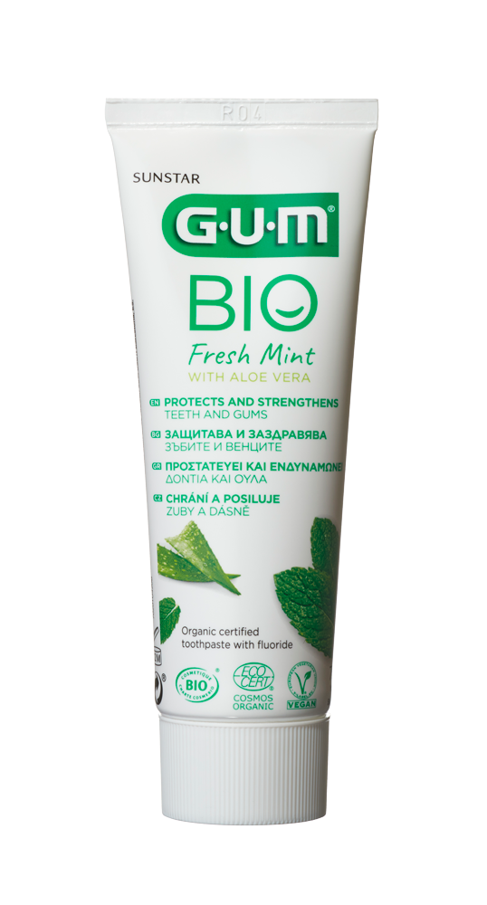 Obrázok GUM BIO Fresh Mint zubná pasta s Aloe vera, 75 ml