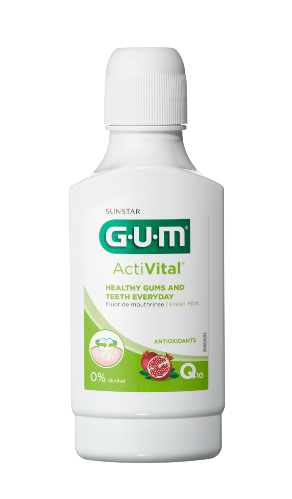 Obrázok GUM ActiVital ústny výplach, 300 ml