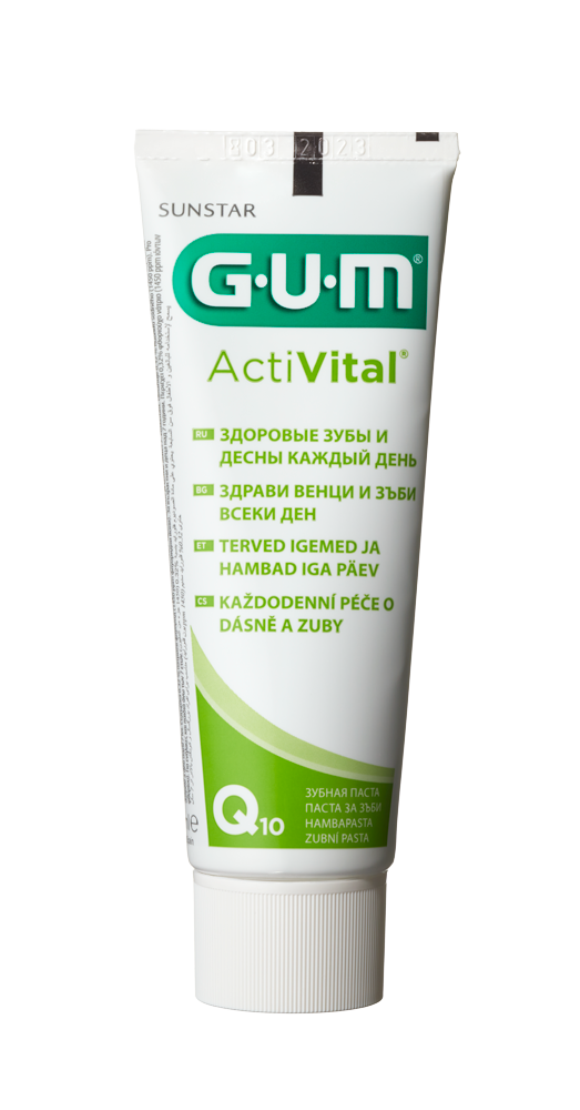 Obrázok GUM ActiVital zubná pasta, 75 ml