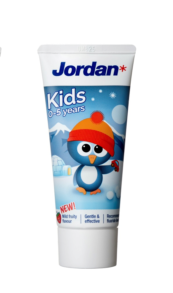 Obrázok Jordan Kids zubná pasta, 0 - 5 rokov, 50 ml