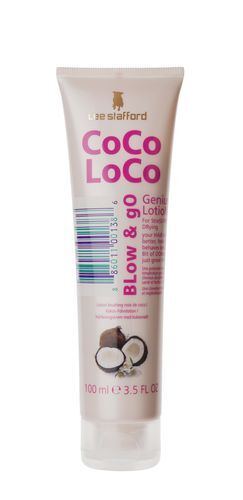 Obrázok Lee Stafford CoCo LoCo Blow & go Genius Lotion 100 ml Hydratačné mlieko pre fénované vlasy s kokosovým olejom