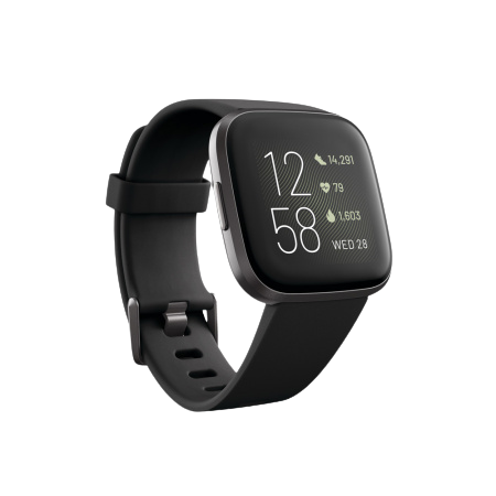 Obrázok Fitbit Versa 2 (NFC) - Black/Carbon (FB507BKBK)