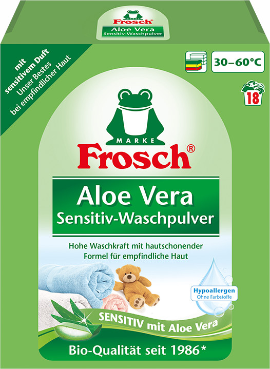 Obrázok Frosch EKO Prací prášok Aloe vera 1,35kg