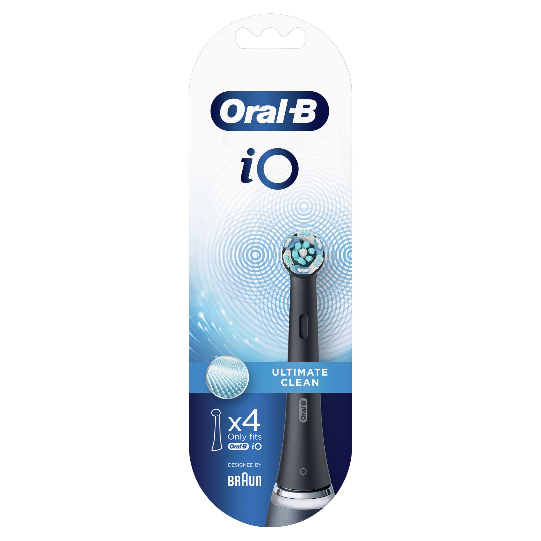 Obrázok Čistiace hlavice Oral B iO Ultimate Clean Black 4ks